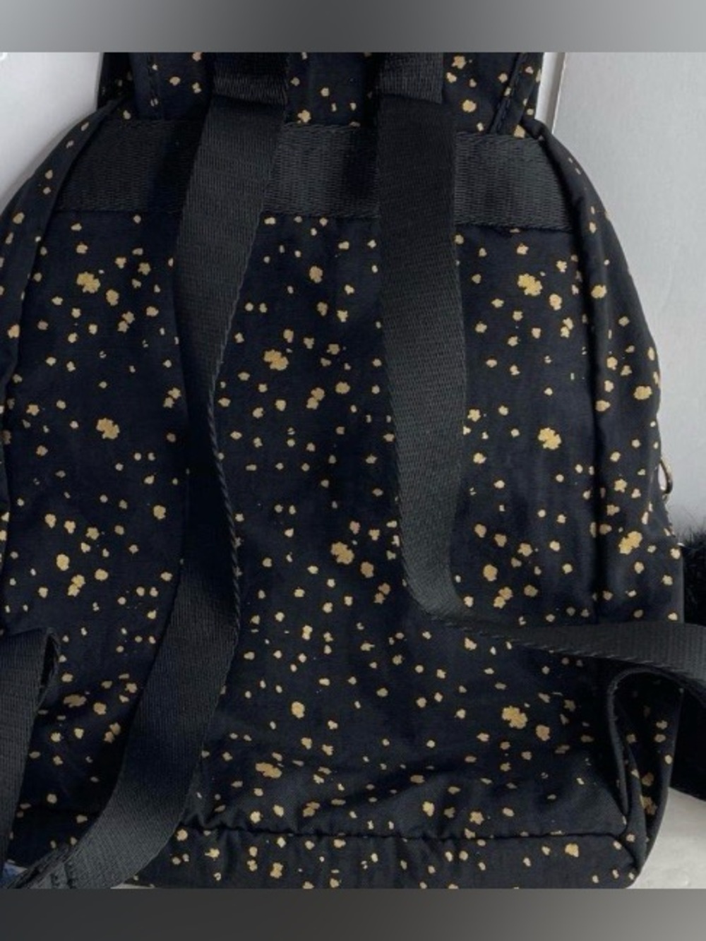 LiKE NEW Kipling Lovebug Small Printed Backpack- Golden Night - Picture 7 of 10